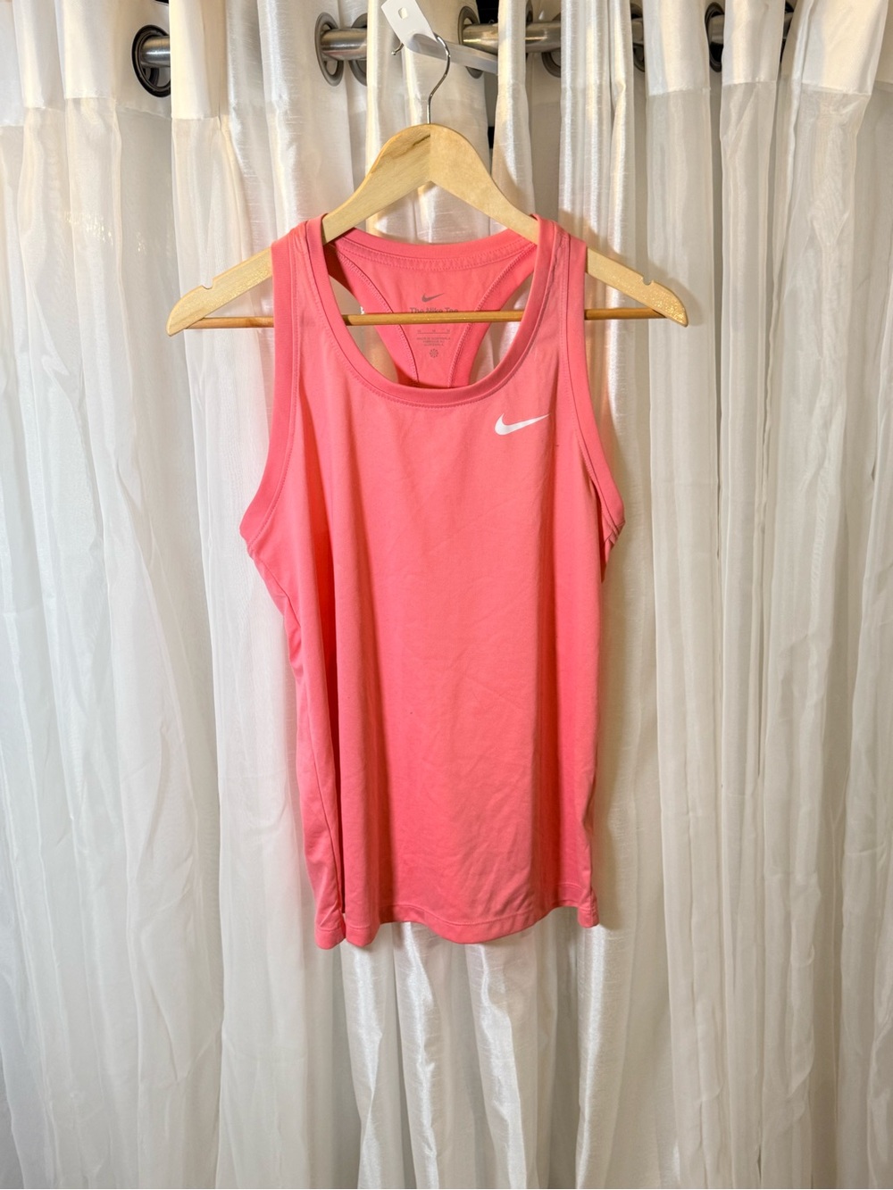 Nike Pink Racerback Dri-FIT Tank Top